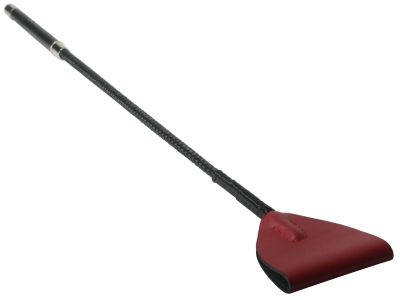 Red Leather Riding Crop 